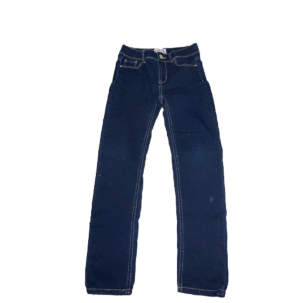 Pre-Loved (EUC) Jordache Girls Jeans SZ 10 Skinny Cropped Youth Ankle Jean Blue